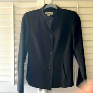 Alfani Black Coat with 4 Bottons.